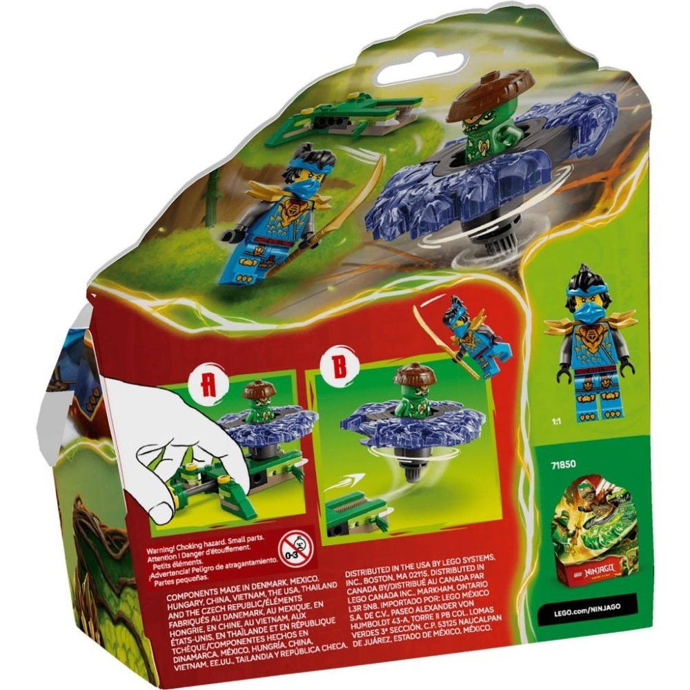 ［想樂］全新 樂高 LEGO 71849 Ninjago 忍者 赤蘭大戰突變怪陀螺-細節圖2