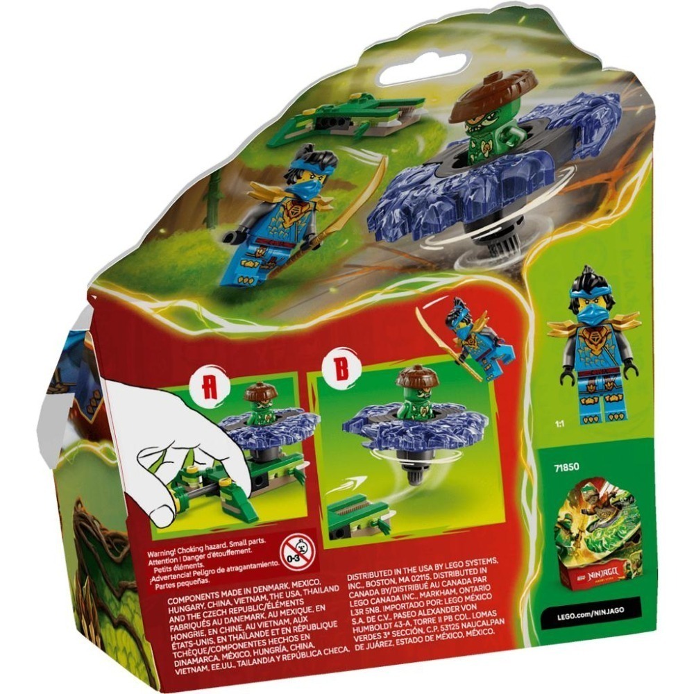 ［想樂］全新 樂高 LEGO 71849 Ninjago 忍者 赤蘭大戰突變怪陀螺-細節圖2