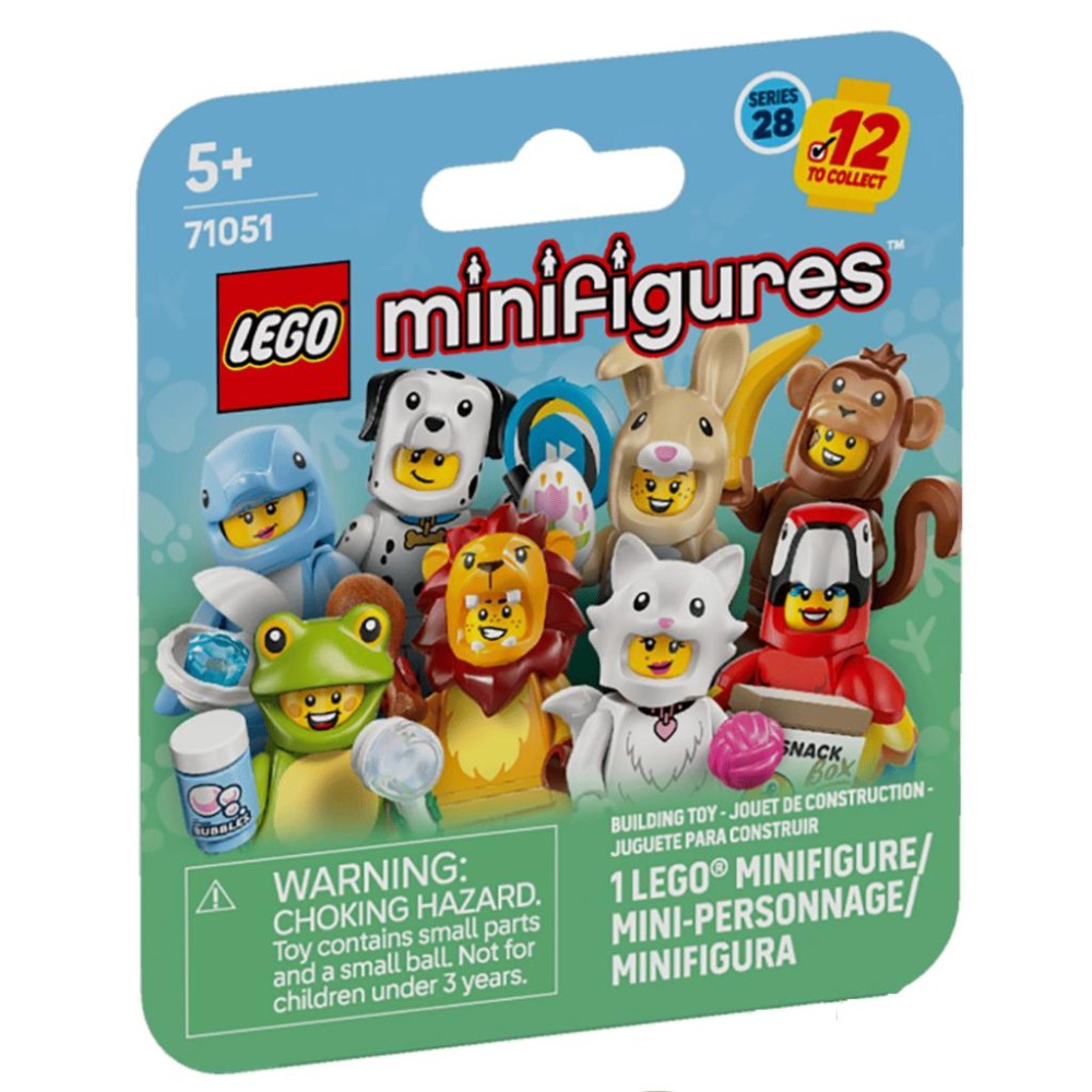 ［想樂］全新 樂高 LEGO 71051 第28代人偶 動物裝扮 (一套12隻)-細節圖2