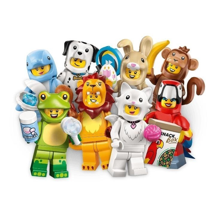 ［想樂］全新 樂高 LEGO 71051 第28代人偶 動物裝扮 (一套12隻) 人偶包 專屬人偶框-細節圖3