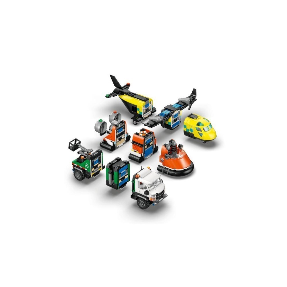 ［想樂］全新 樂高 LEGO 60505 City 城市 飛機、作業車和氣墊船混搭套裝-細節圖5