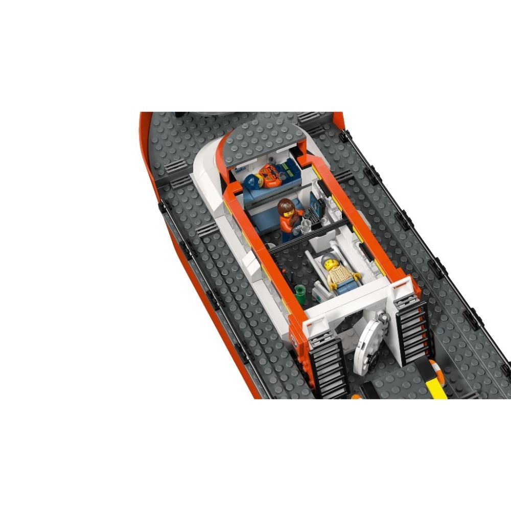 ［想樂］全新 樂高 LEGO 60504 City 城市 海岸巡防隊救援船和直升機-細節圖7
