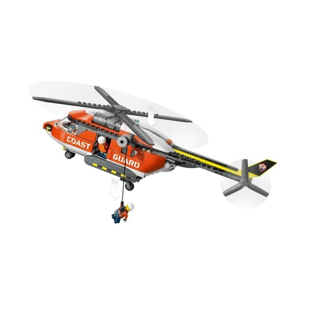 ［想樂］全新 樂高 LEGO 60503 City 城市 海岸巡防隊直升機-細節圖7