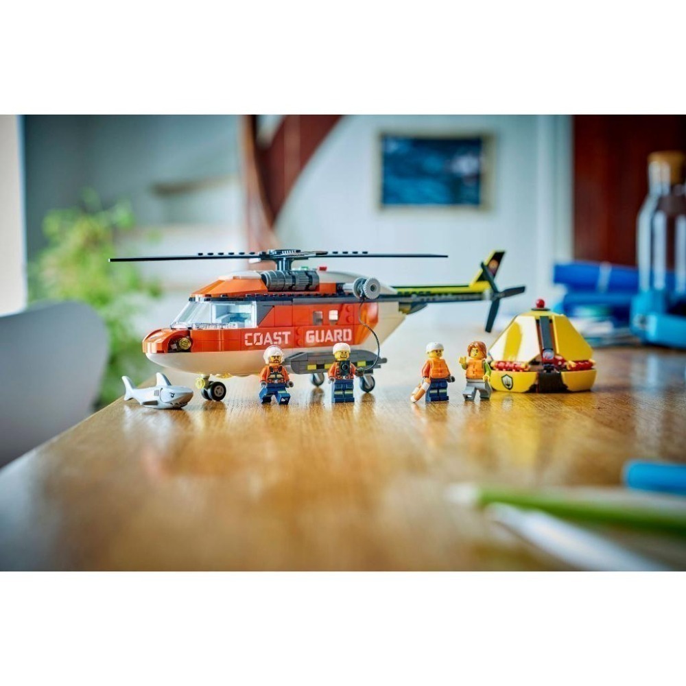 ［想樂］全新 樂高 LEGO 60503 City 城市 海岸巡防隊直升機-細節圖9