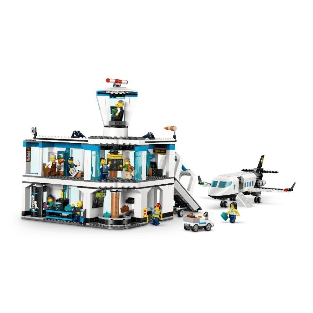 ［想樂］全新 樂高 LEGO 60502 City 城市 機場與飛機-細節圖5
