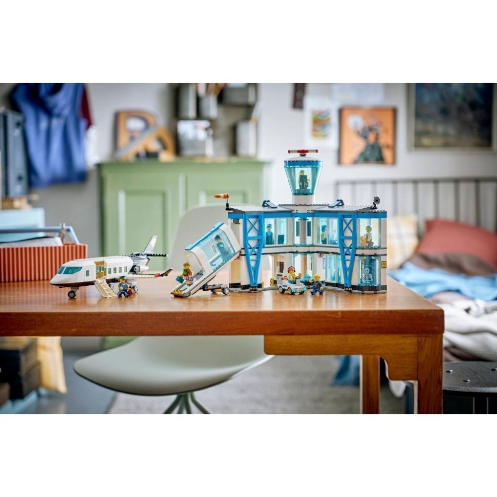 ［想樂］全新 樂高 LEGO 60502 City 城市 機場與飛機-細節圖9