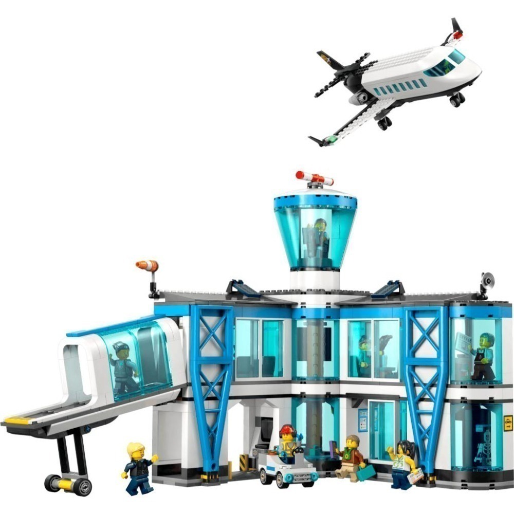 ［想樂］全新 樂高 LEGO 60502 City 城市 機場與飛機-細節圖3