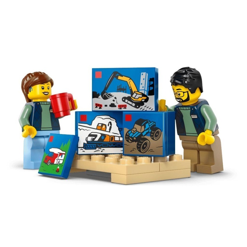 ［想樂］全新 樂高 LEGO 60500 City 城市 樂高貨車-細節圖4