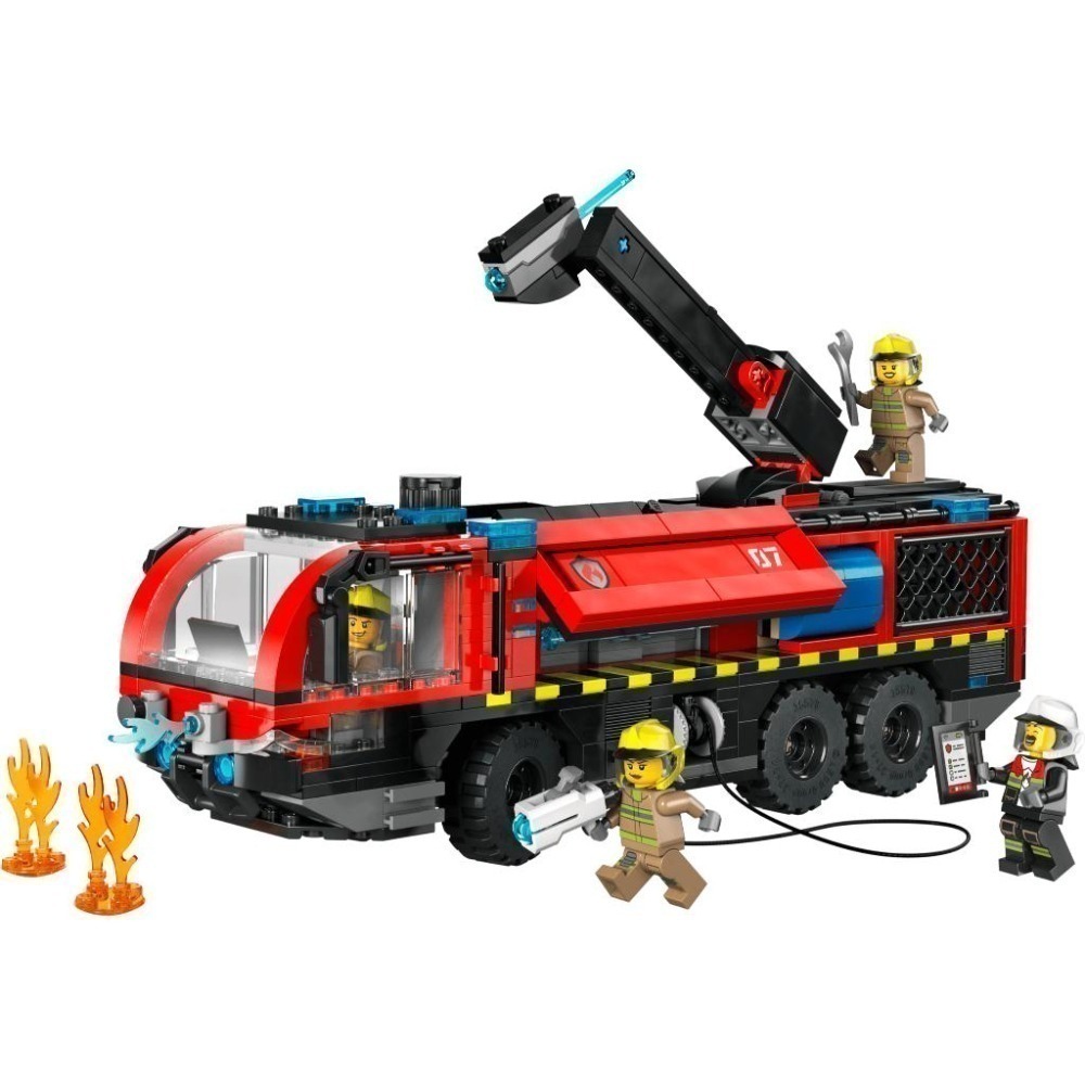 ［想樂］全新 樂高 LEGO 60499 City 城市 機場消防車-細節圖3