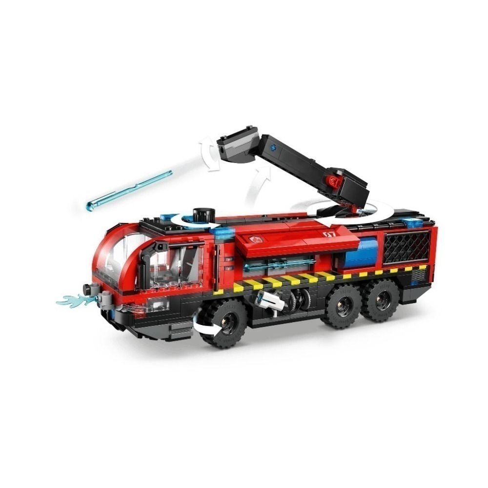 ［想樂］全新 樂高 LEGO 60499 City 城市 機場消防車-細節圖7