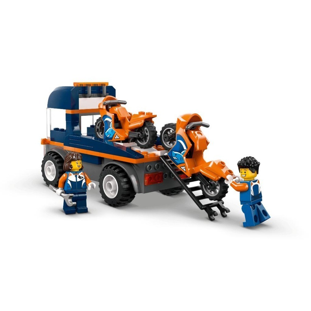 ［想樂］全新 樂高 LEGO 60491 City 城市 摩托車運輸車-細節圖7