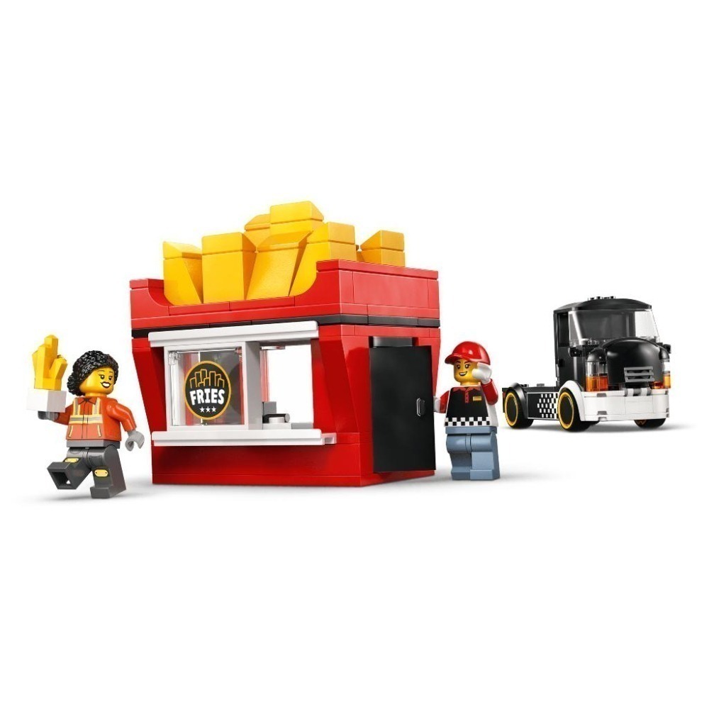 ［想樂］全新 樂高 LEGO 60488 City 城市 薯條餐車-細節圖5