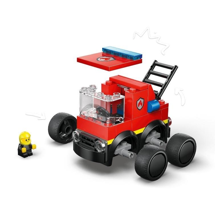 ［想樂］全新 樂高 LEGO 60482 City 城市 Rides－消防車-細節圖6