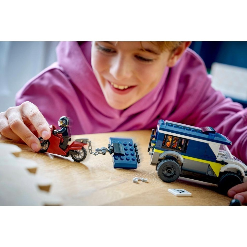 ［想樂］全新 樂高 LEGO 60479 City 城市 警用囚車-細節圖7
