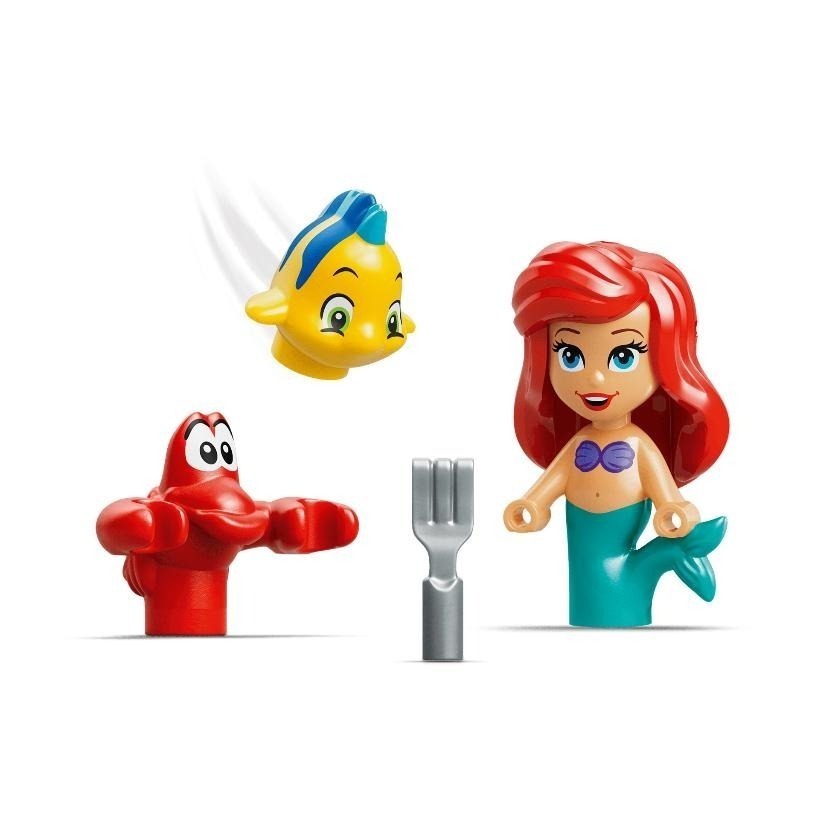 ［想樂］全新 樂高 LEGO 43285 DISNEY 迪士尼 (盒損)愛麗兒的神奇迷你宮殿-細節圖4