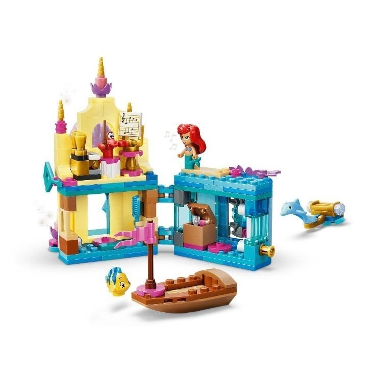 ［想樂］全新 樂高 LEGO 43285 DISNEY 迪士尼 (盒損)愛麗兒的神奇迷你宮殿-細節圖5