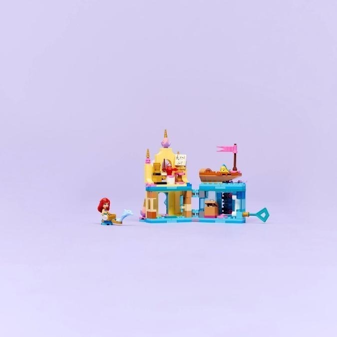 ［想樂］全新 樂高 LEGO 43285 DISNEY 迪士尼 (盒損)愛麗兒的神奇迷你宮殿-細節圖8