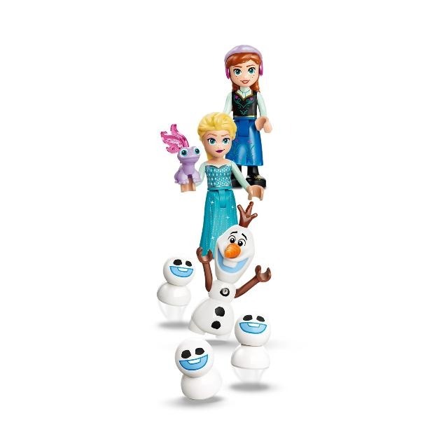 ［想樂］全新 樂高 LEGO 43281 DISNEY 迪士尼 冰雪奇緣 艾莎的冰雪城堡和雪橇大冒險-細節圖4