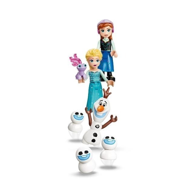［想樂］全新 樂高 LEGO 43281 DISNEY 迪士尼 冰雪奇緣 艾莎的冰雪城堡和雪橇大冒險-細節圖4