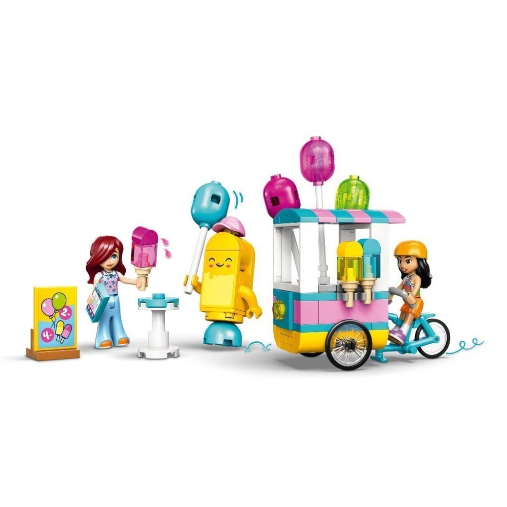 ［想樂］全新 樂高 LEGO 42692 Friends 好朋友 冰淇淋和氣球攤-細節圖4