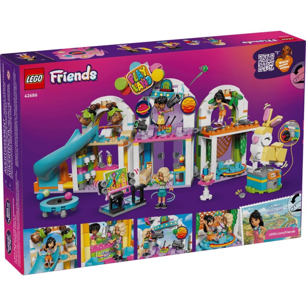 ［想樂］全新 樂高 LEGO 42686 Friends 好朋友 歡樂室內遊樂場-細節圖2