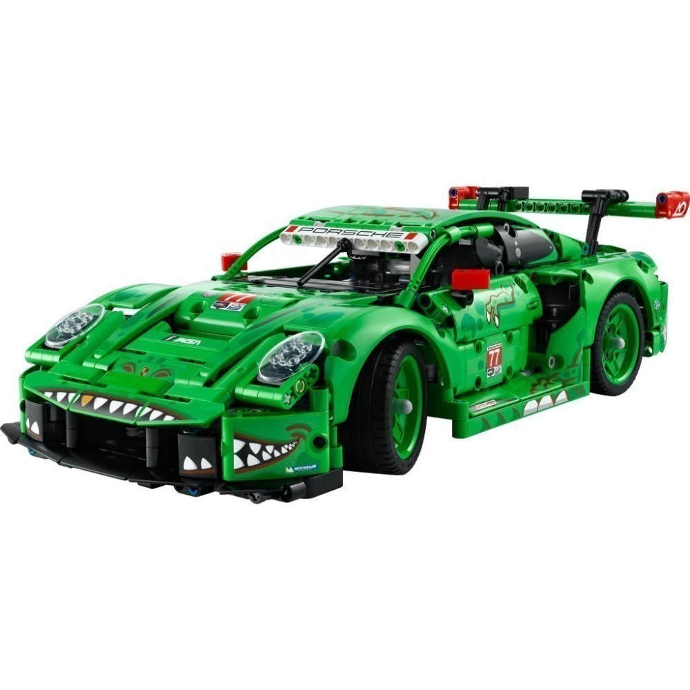［想樂］全新 樂高 LEGO 42224 Technic 科技 Porsche 911 GT3 R REXY AO Racing 賽車-細節圖3