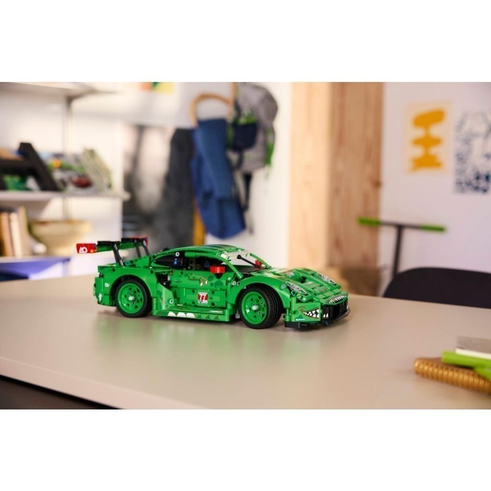 ［想樂］全新 樂高 LEGO 42224 Technic 科技 Porsche 911 GT3 R REXY AO Racing 賽車-細節圖9