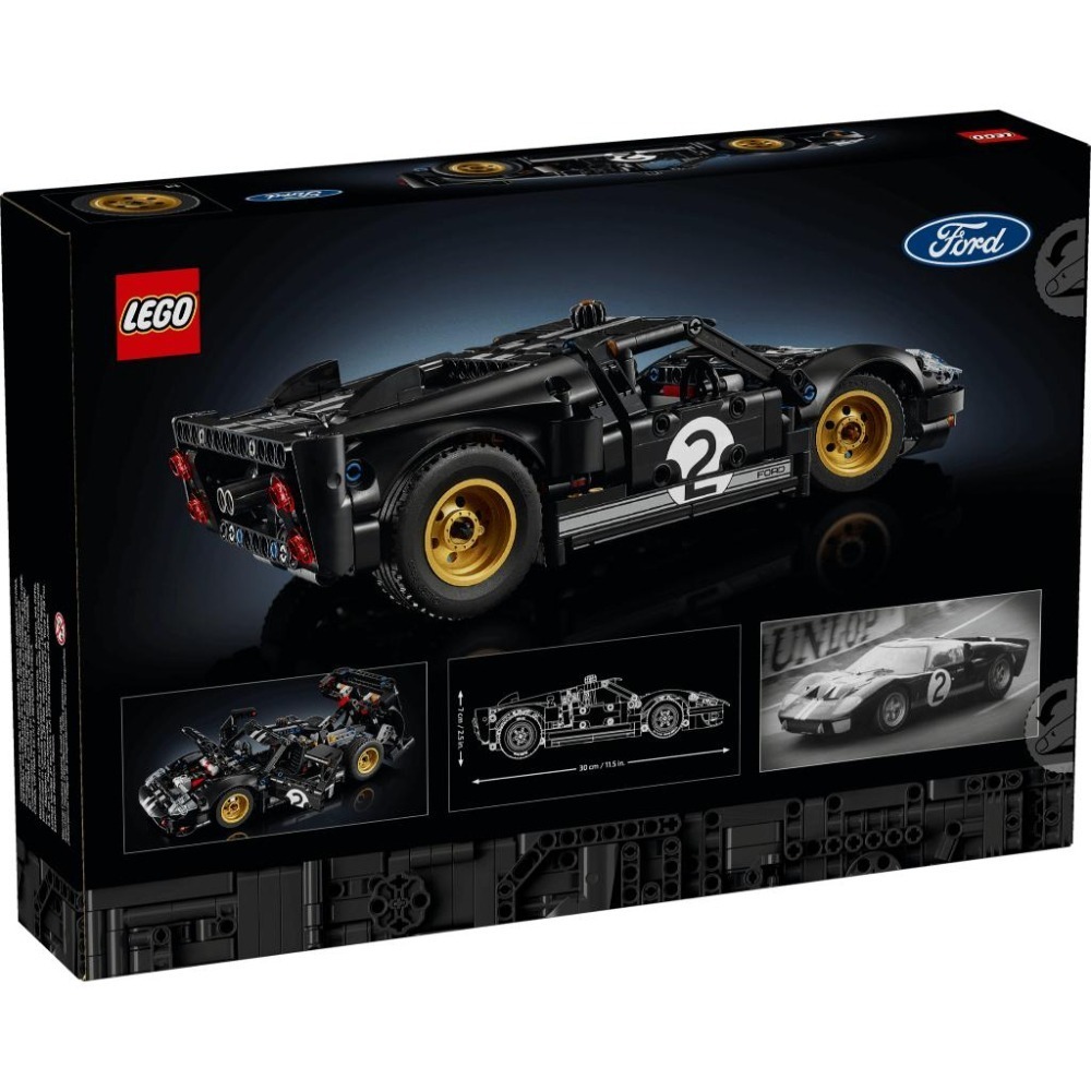 ［想樂］全新 樂高 LEGO 42223 Technic 科技 1966 Ford GT40 MKII 賽車-細節圖2