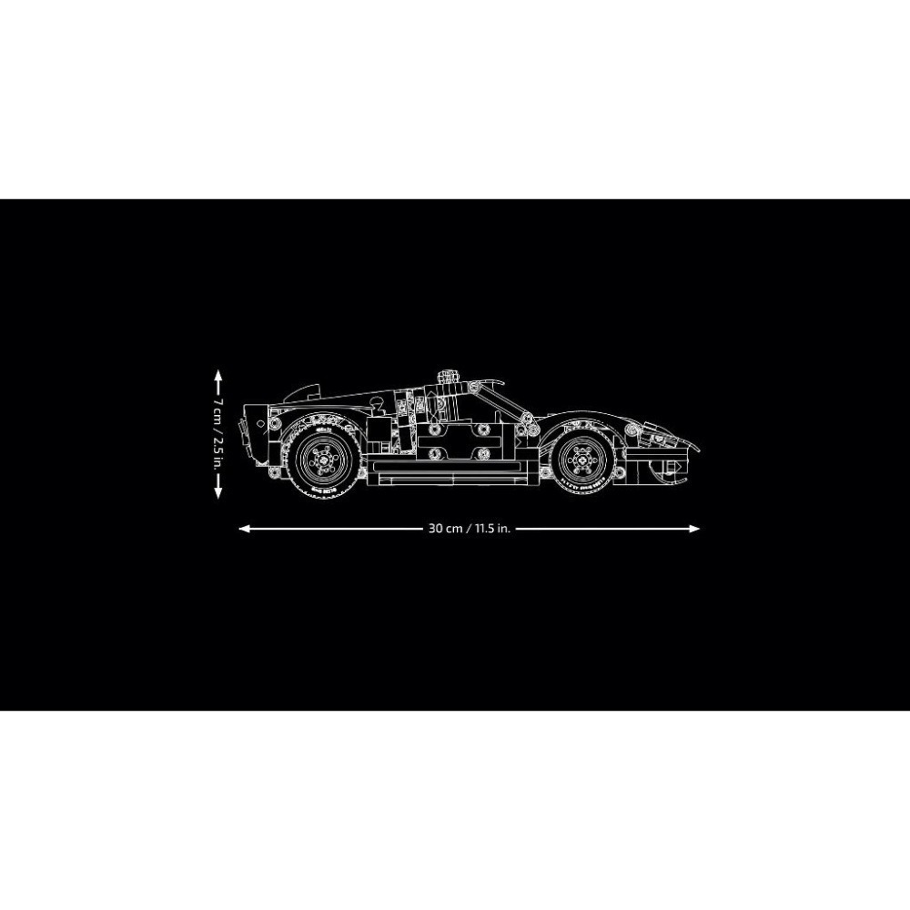 ［想樂］全新 樂高 LEGO 42223 Technic 科技 1966 Ford GT40 MKII 賽車-細節圖9