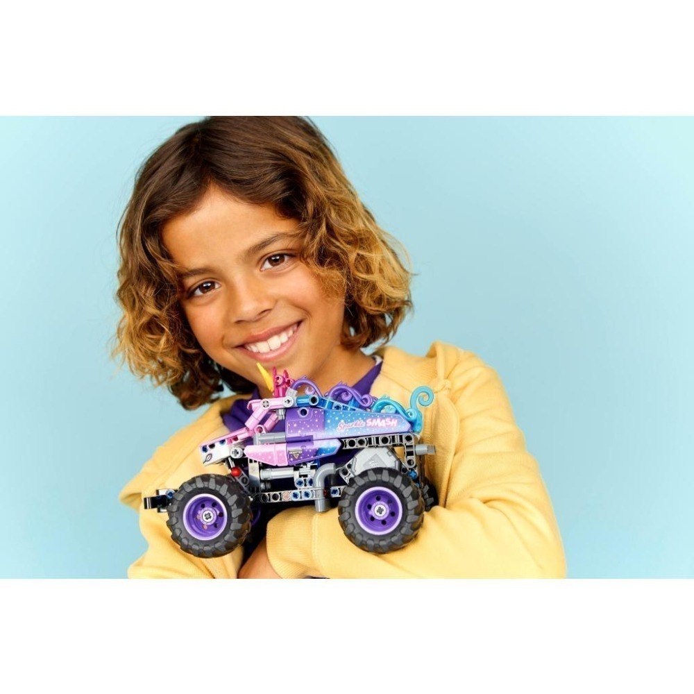 ［想樂］全新 樂高 LEGO 42220 Technic 科技 Monster Jam Sparkle Smash 迴力車-細節圖8