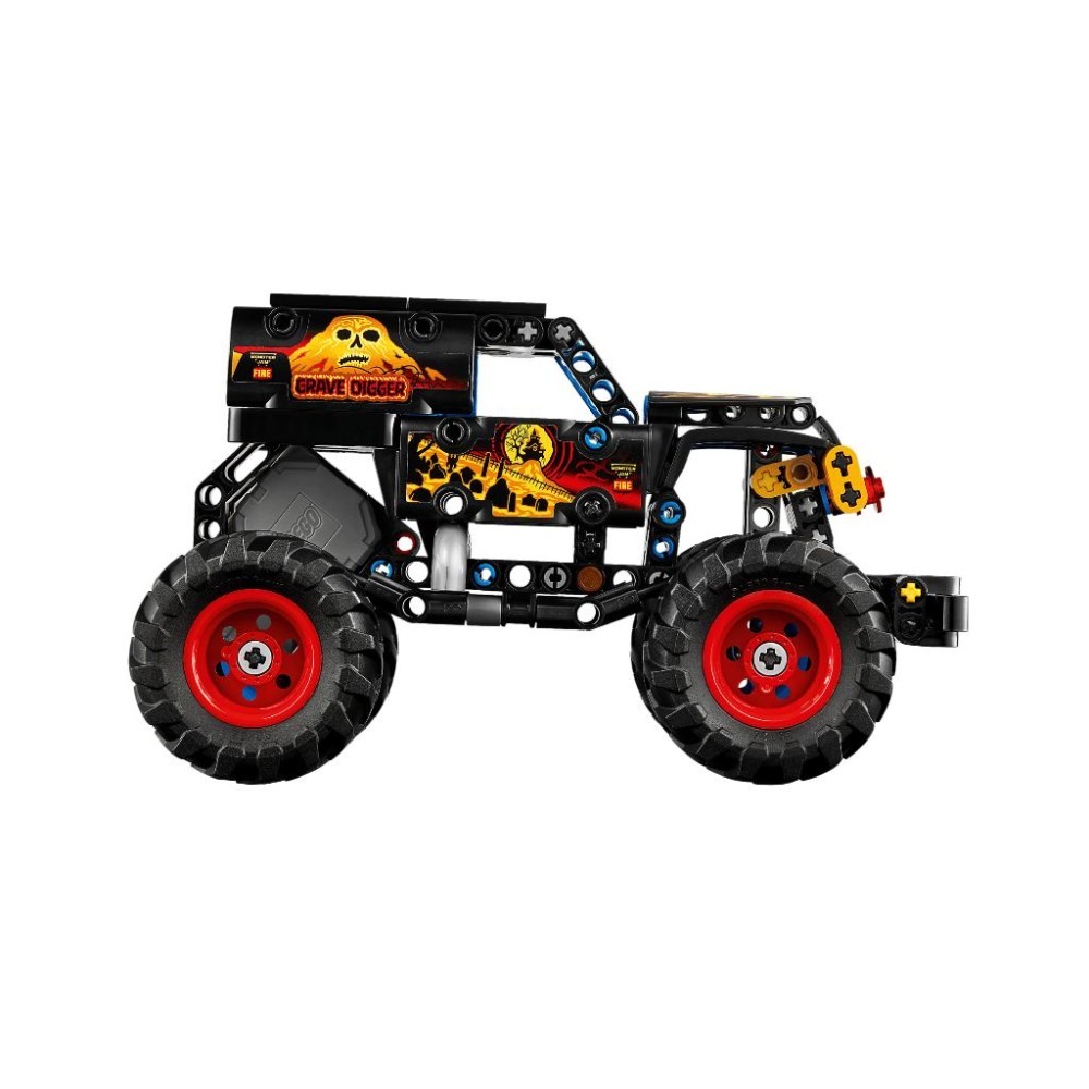 ［想樂］全新 樂高 LEGO 42219 Technic 科技 Monster Jam Grave Digger 火與冰-細節圖5