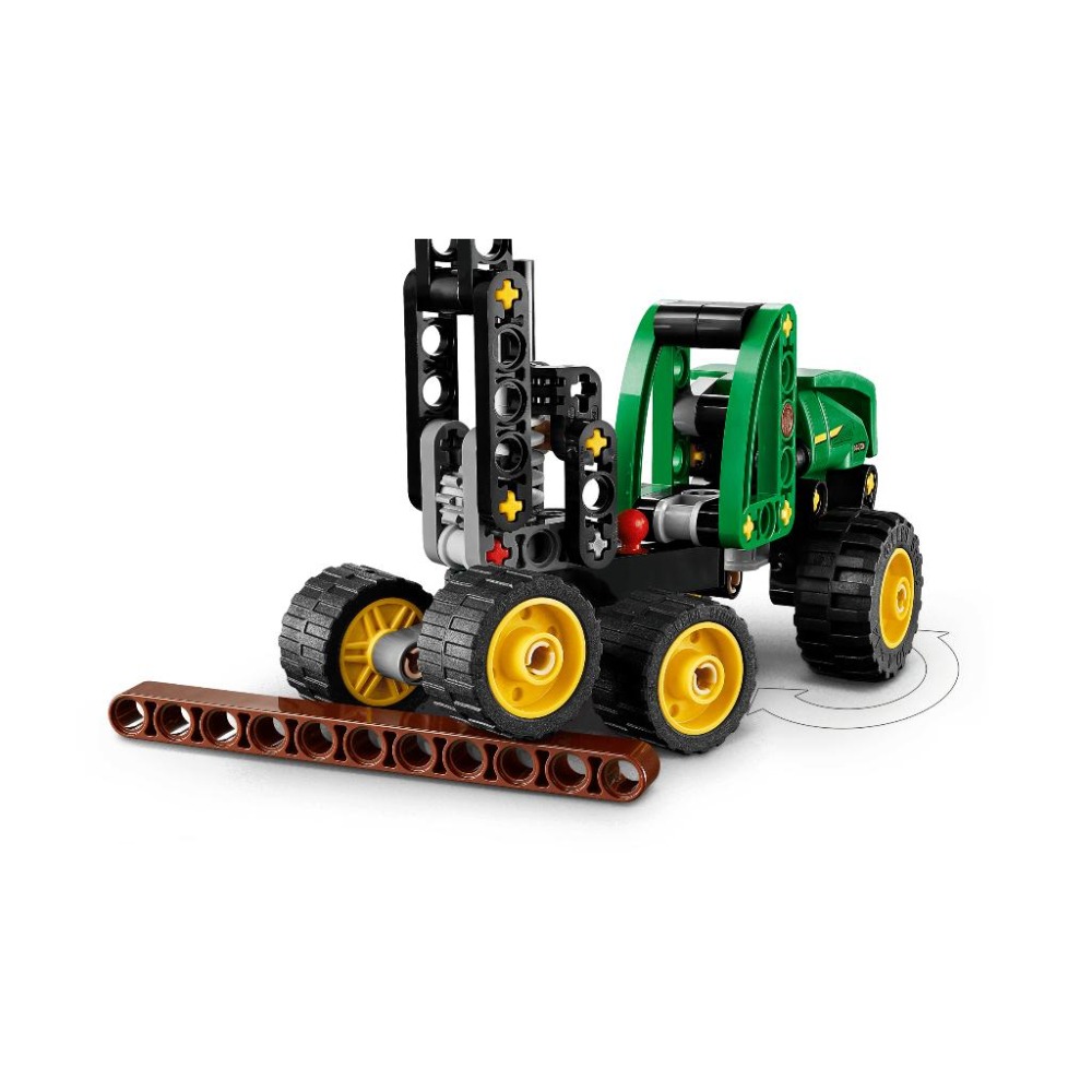 ［想樂］全新 樂高 LEGO 42218 Technic 科技 John Deere 1470H 輪式森林收割機-細節圖7