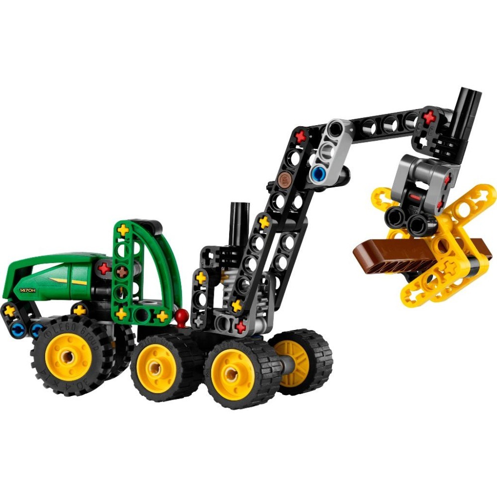 ［想樂］全新 樂高 LEGO 42218 Technic 科技 John Deere 1470H 輪式森林收割機-細節圖3