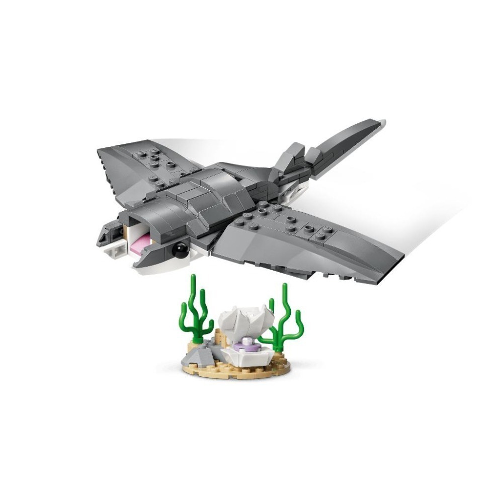 ［想樂］全新 樂高 LEGO 31381 Creator 三合一 凶猛鯊魚和寶箱-細節圖6