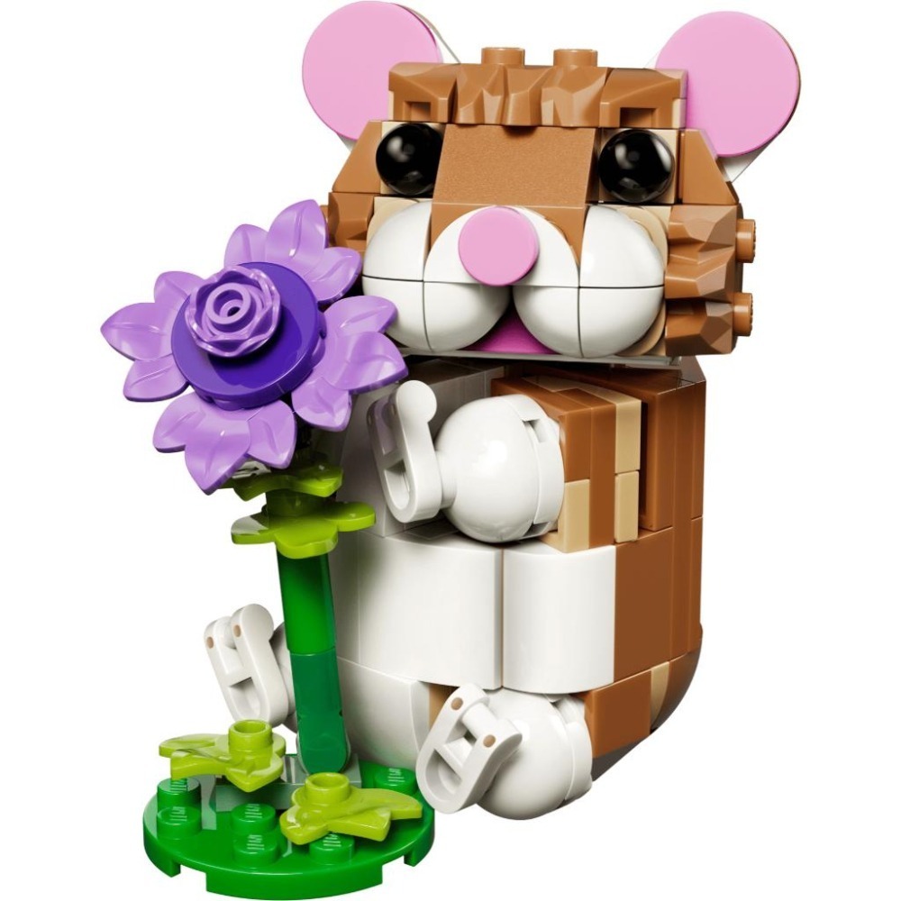 ［想樂］全新 樂高 LEGO 31376 Creator 三合一 可愛倉鼠和花朵-細節圖3