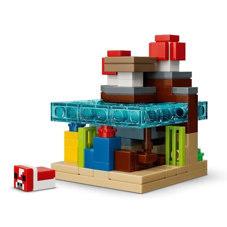 ［想樂］全新 樂高 LEGO 21589 Minecraft 創世神 迷你生態域-細節圖5