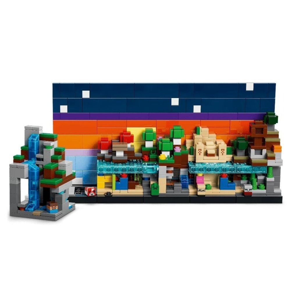 ［想樂］全新 樂高 LEGO 21589 Minecraft 創世神 迷你生態域-細節圖4