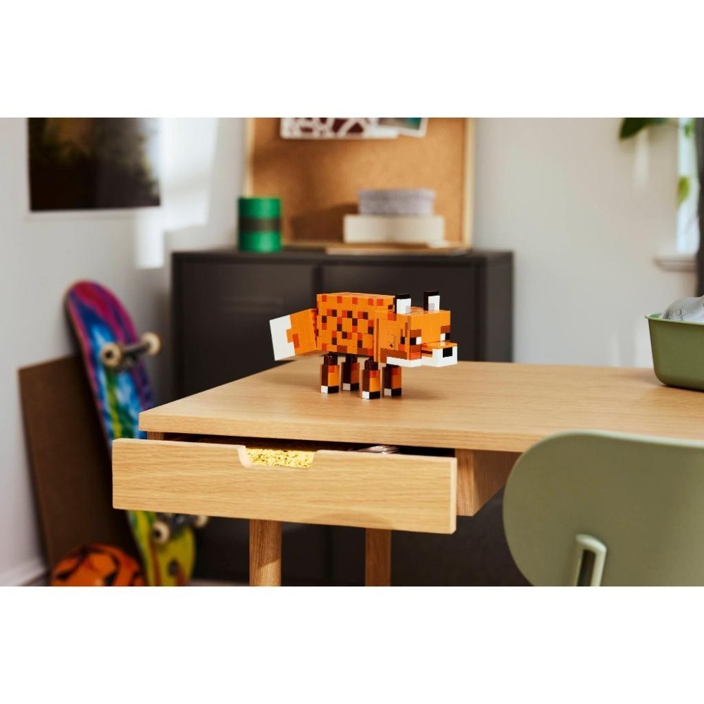 ［想樂］全新 樂高 LEGO 21588 Minecraft 創世神 狐狸-細節圖9