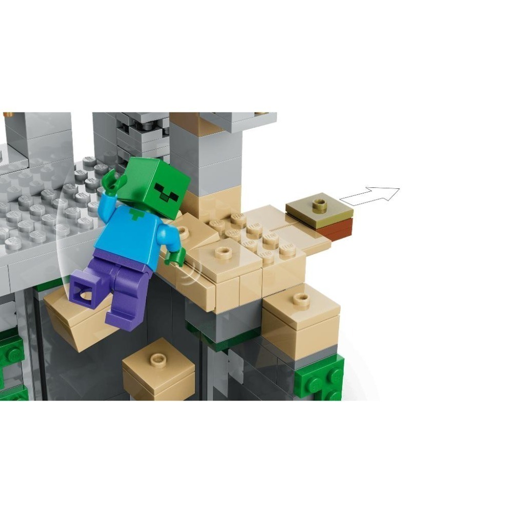 ［想樂］全新 樂高 LEGO 21587 Minecraft 創世神 殭屍地牢-細節圖7