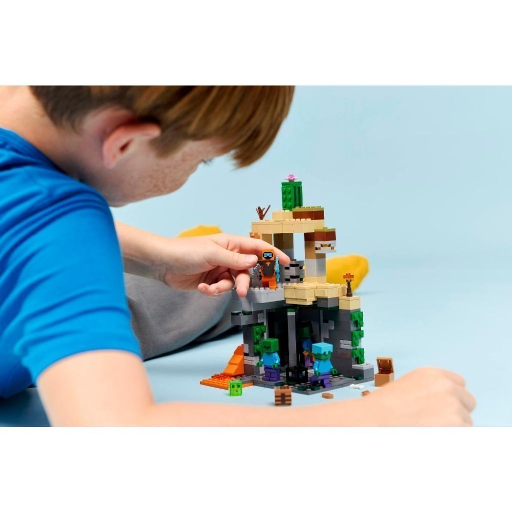 ［想樂］全新 樂高 LEGO 21587 Minecraft 創世神 殭屍地牢-細節圖8
