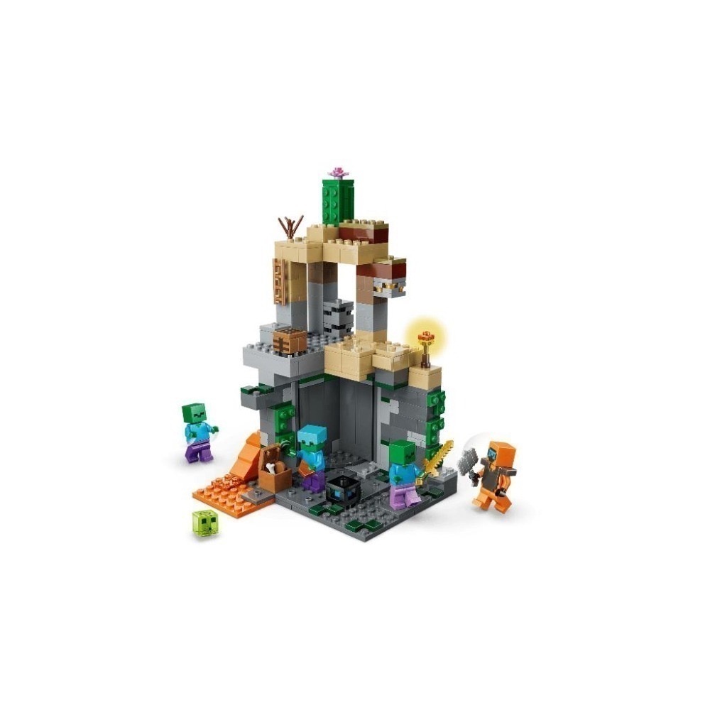 ［想樂］全新 樂高 LEGO 21587 Minecraft 創世神 殭屍地牢-細節圖5