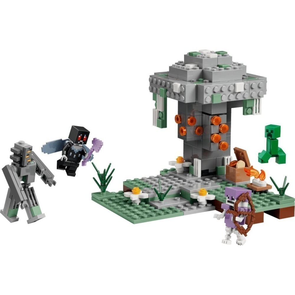 ［想樂］全新 樂高 LEGO 21586 Minecraft 創世神 蒼白花園-細節圖3