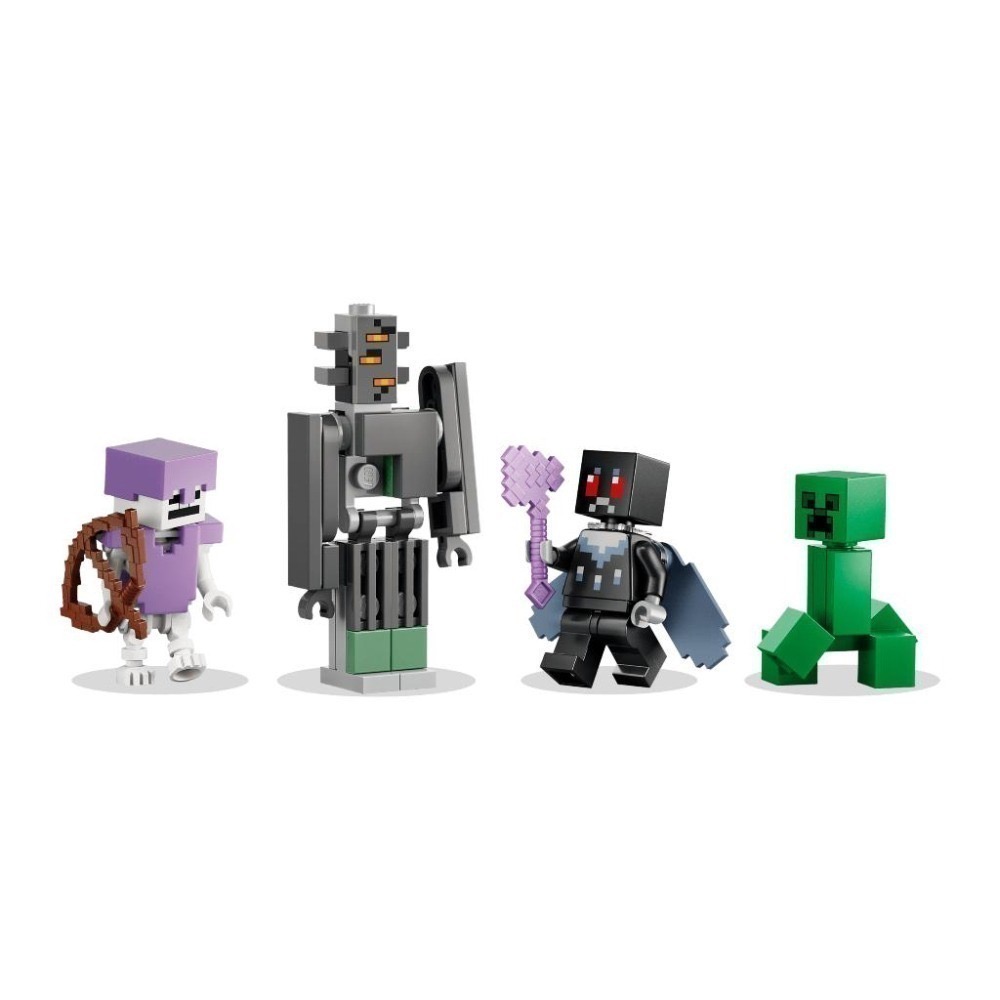 ［想樂］全新 樂高 LEGO 21586 Minecraft 創世神 蒼白花園 (盒損)-細節圖4
