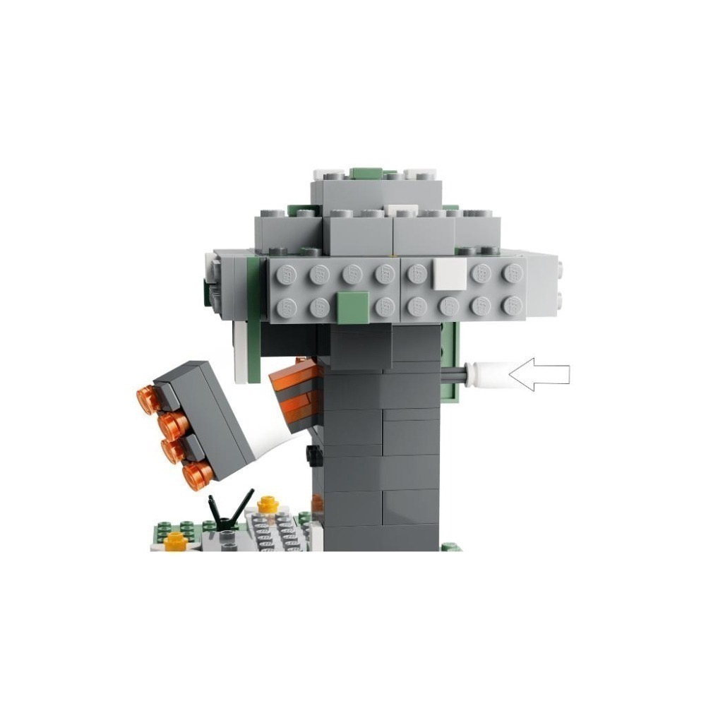 ［想樂］全新 樂高 LEGO 21586 Minecraft 創世神 蒼白花園 (盒損)-細節圖7