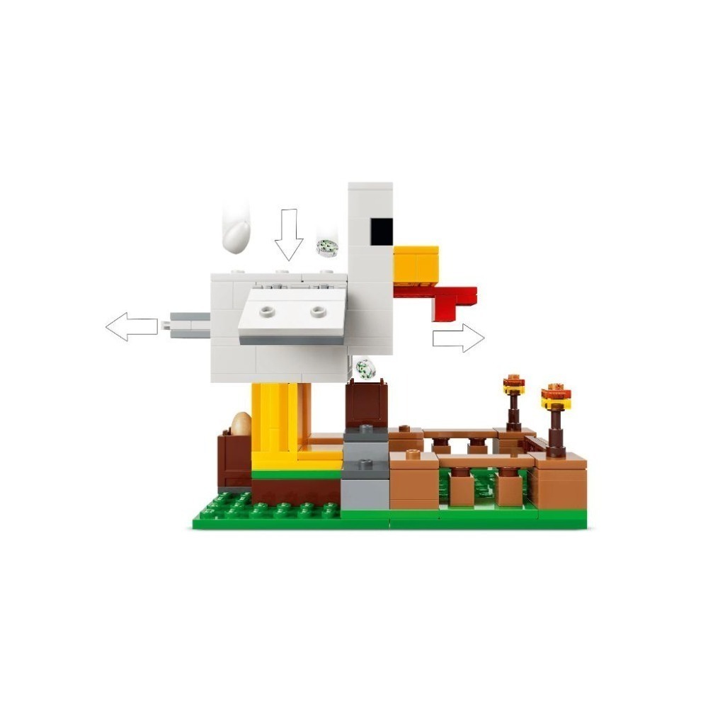 ［想樂］全新 樂高 LEGO 21585 Minecraft 創世神 雞農場-細節圖7