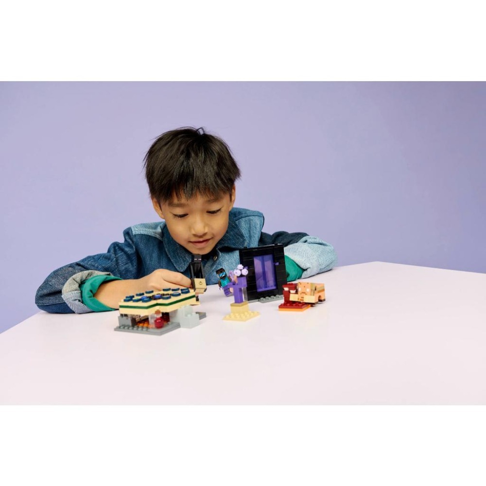 ［想樂］全新 樂高 LEGO 21584 Minecraft 創世神 地獄和終界傳送門之旅-細節圖8