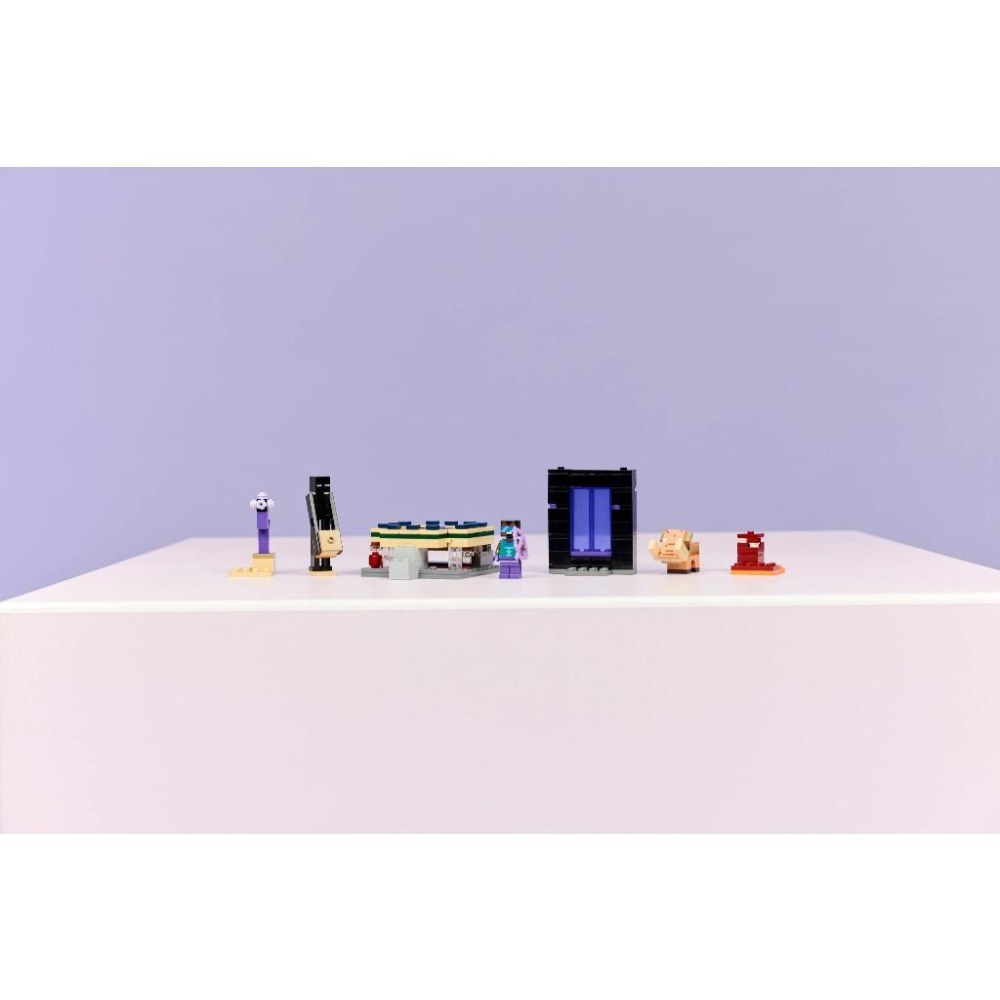 ［想樂］全新 樂高 LEGO 21584 Minecraft 創世神 地獄和終界傳送門之旅-細節圖9