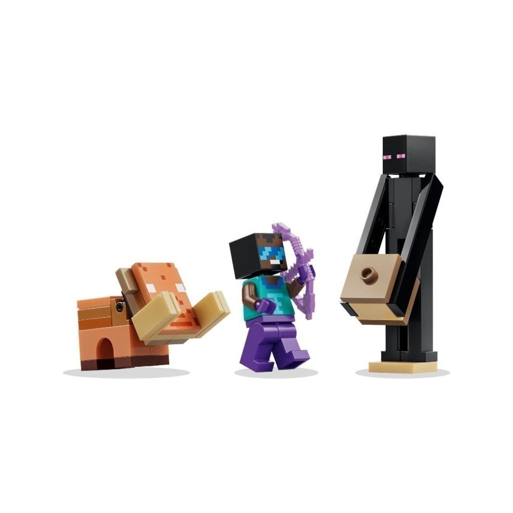 ［想樂］全新 樂高 LEGO 21584 Minecraft 創世神 地獄和終界傳送門之旅-細節圖4