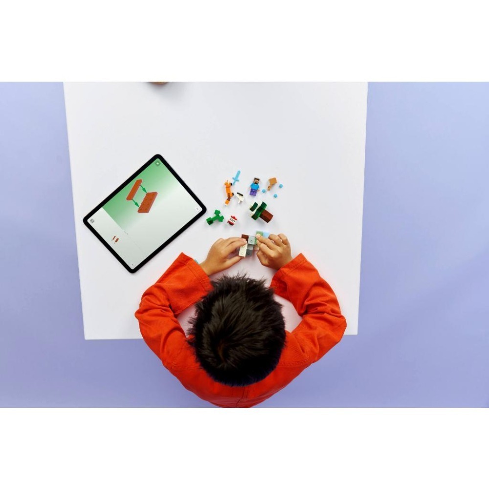 ［想樂］全新 樂高 LEGO 21583 Minecraft 創世神 史提夫的針葉林地大冒險-細節圖4