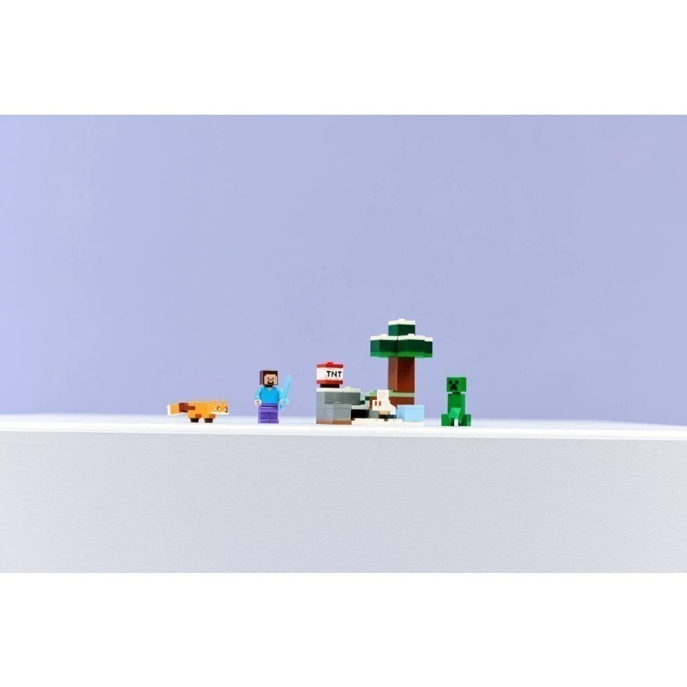 ［想樂］全新 樂高 LEGO 21583 Minecraft 創世神 史提夫的針葉林地大冒險-細節圖7